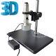 3d Stereo 180x C-mount Lens W Led Stand For Digital Industrial Microscope Camera