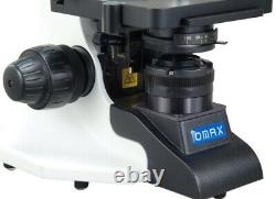 40-2000X Darkfield Brightfield Kohler 3W LED Microscope+5.0MP Digital USB Camera
