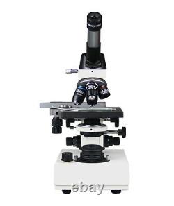 40-2500x Professional LED Medical Digital Microscope w 9Mp USB WIN MAC Camera