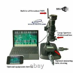 400X Measuring Digital Microscope, Self-Broadcast Wifi, Large Aperture Lens
