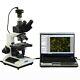 40x-1000x Darkfield Trinocular Compound Led Microscope+1.3mp Digital Camera