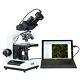 40x-1000x Dry Darkfield Laboratory Compound Microscope +1.3mp Digital Camera