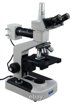 40X-1600X Metallurgical Trinocular Compound Microscope+9MP Digital Camera