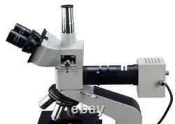 40X-1600X Metallurgical Trinocular Compound Microscope+9MP Digital Camera