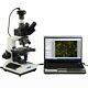 40x-2000x Compound Darkfield Trinocular Led Microscope+1.3mp Usb Digital Camera
