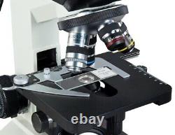 40X-2000X Compound Lab Darkfield Trinocular LED Microscope w 5MP Digital Camera