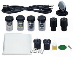 40X-2000X Darkfield Trinocular LED Biological Microscope+3MP USB Digital Camera