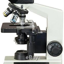 40X-2000X Phase Contrast LED Trinocular Compound Microscope+1.3MP Digital Camera