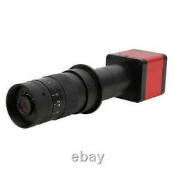 48MP 1080 HDMI Industrial Digital Microscope Camera Soldering Repair + 180X Lens