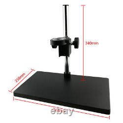 48MP 1080P Industrial HDMI USB Camera Microscope Zoom Lens LED Light Stand Set