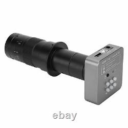 48MP 1080p 60FPS USB Digital Microscope Camera EU Plug With 180x C-MOUNT Lens