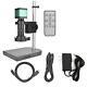 48mp Hdmi Usb Digital Industrial Video Microscope Camera With 40 Led Ring Lights A