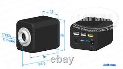 4K / 1080P 8MP 30FPS HDMI USB WIFI Industry Microscope Camera Sony IMX334 Sensor