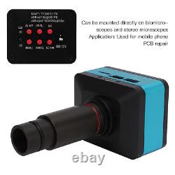 4K 12MP 60FPS Industrial Microscope Camera 0.5X Lens Digital Microscope Camera