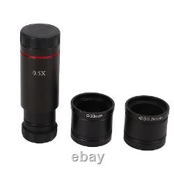 4K 12MP 60FPS Microscope Camera 0.5X Lens Digital Microscope Camera AC100-240V