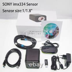 4K 8MP HDMI USB SONY IMX334 / IMX485 30FPS Industry Microscope C-Mount Camera