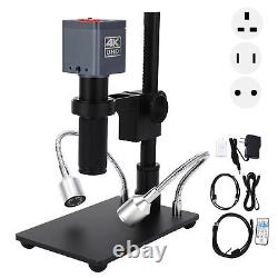 4K Industrial Microscope Camera 150X C Mount USB Output for PCB Repair Soldering