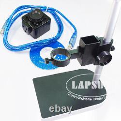 5.0MP HD Industrial USB-500 Digital Microscope Camera + C-mount Lens + Stand UK