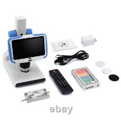 5 inch LCD Digital Microscope 1080P Microscope Video Recorder 200X Magnification