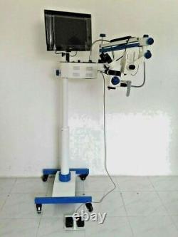 5 step German Optics Potable Microscope for Ophthalmic use with all accessories