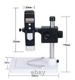 500X HD Wifi Microscopio Digital Zoom Camera Electronic Magnifier with Stand Mount