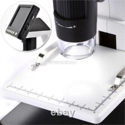 500X Magnifier Zoom Usb Microscope 8 Led 3.5LCD Digital Camera Video Recorde au