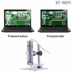 500x Polarized Light USB Microscope Digital Video Camera Semiconductor Testing