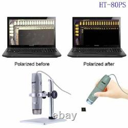 500x Polarized Light USB Microscope Digital Video Camera Semiconductor Testing