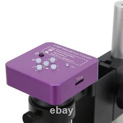 51MP Digital Video Microscope Camera With 130X C Mount Lens LED Ring Light S GFL