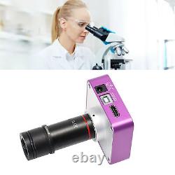 51MP Microscope Camera 130X C Mount Lens Digital Microscope Video Camera