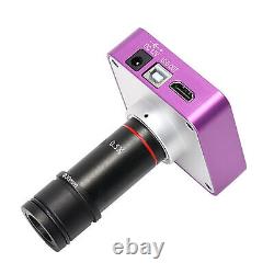 51MP Microscope Camera 130X C Mount Lens Digital Microscope Video Camera