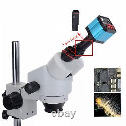 51MP Microscope Camera 130X C Mount Lens Digital Microscope Video Camera