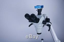 5W LED Operating Surgery Ophthalmic Microscope with Digital Camera Clip on Cart