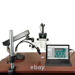 6.7X-45X Stereo Microscope+Articulat Arm Stand+6W LED Light+3.2M Digital Camera