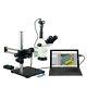 6.7x-45x Zoom Stereo Microscope+144 Led Ring Light+boom Stand+2mp Digital Camera