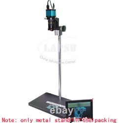 63cm Height Metal Boom Stereo Industry Microscope Camera Table Stand Holder 10A