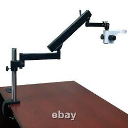 7-45X Stereo Microscope+Articulating Arm Stand+6W LED Light+5.0MP Digital Camera