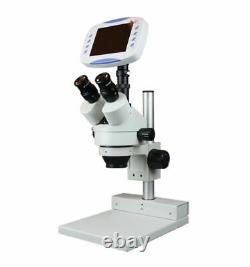 7-90x Zoom Stereo Digital Microscope w 6 LCD Screen 1GB SD card 2Mp TV Camera