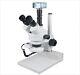 7-90xr Zoom Stereo Trinocular Digital Microscope W Usb Camera & Circular Light