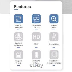 7 Inch 2000X HD USB Digital Microscope For Industrial Continuous Amplification