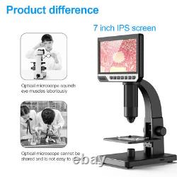 7 Inch 2000X HD USB Digital Microscope For Industrial Continuous Amplification