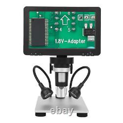 7 LCD Digital Microscope 1200X Magnification 1080P Video Camera Microscope 12MP