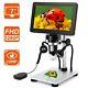 7 Inch High-definition 1200x Usb Digital Microscope Camera Endoscope Magnifier