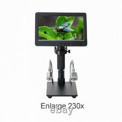 7In HD 26MP Digital Microscope Electronic Amplification Magnifier Fit Soldering