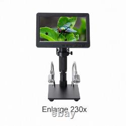 7In HD 26MP Digital Microscope Electronic Amplification Magnifier For Soldering