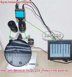 7X 112.5X Simul-focal Trinocular Stereo Microscope for Digital Eyepiece Camera
