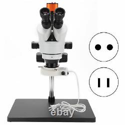 7X45X Stereoscopic Microscope with 24MP Digital Microscope Camera for Soldering