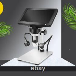 7in DM9 Digital Microscope 12M LCD Video Camera 1200X Continuous Zoom Magnifier