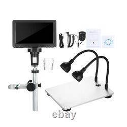 7in DM9 Digital Microscope 12M LCD Video Camera 1200X Continuous Zoom Magnifier