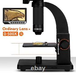 7inch Electronic Industrial Microscope 2000X Digital Camera Soldering Microscope